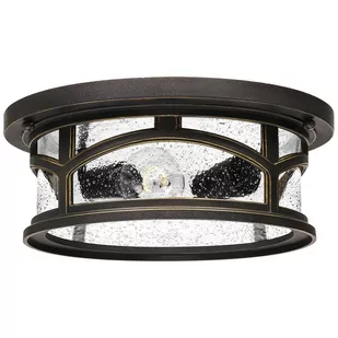 Quoizel MARBLEHEAD QZ/MARBLEHEAD/F plafon sufitowy 2x60W E27 - Lampy ogrodowe - miniaturka - grafika 1