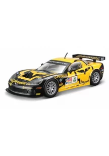 Bburago Samochód Race Chevrolet Corvette C6R 28003 BB28003 - Samochody i pojazdy dla dzieci - miniaturka - grafika 2
