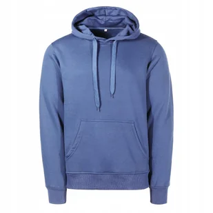 Męska ocieplana bluza dresowa kangurka z kapturem 2XL XXL niebieska 15 - Bluzy męskie - miniaturka - grafika 1