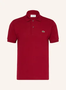 Lacoste Koszulka Polo Z Piki Classic Fit rot - Moda i Uroda OUTLET - miniaturka - grafika 1
