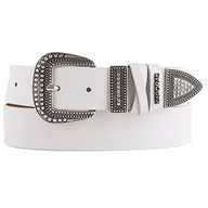 Paski - Kaporal Tylor Pasek, Biały, 90 Kobiety, biały - miniaturka - grafika 1