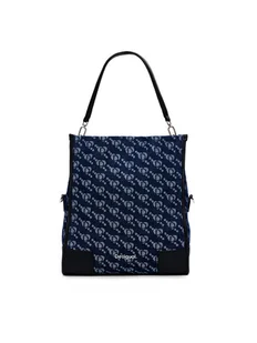 Desigual Torebka Arco Lovert 24WAXA38 Granatowy - Torebki damskie - miniaturka - grafika 1