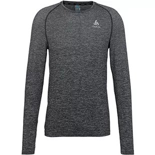 Odlo T-shirt męski Crew Neck L/S Essential Seamless T-Shirt - Koszulki męskie - miniaturka - grafika 1