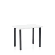 Stoły - Stół 90 x 60 x 75 Modex 2 90 Biały Mat / Czarny Halmar - miniaturka - grafika 1