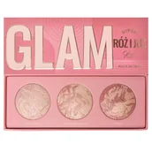 Róże do policzków - Glam Shop Paleta do twarzy Róż i Już - miniaturka - grafika 1