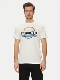 Blend T-Shirt 20718276 Biały Regular Fit - Koszulki męskie - miniaturka - grafika 1