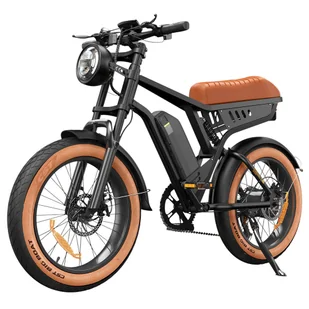 isinwheel R6 Electric Bike 250W Motor 48V 13Ah Battery 20*4-inch Tires 45km/h Max Speed 100km Range Dual Disc Brakes Hyd - Rowery elektryczne - miniaturka - grafika 1
