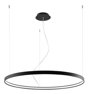 Thoro Rio lampa wisząca LED 100 ring czarna circle TH.103 - Thoro TH.103 - Lampy sufitowe - miniaturka - grafika 2