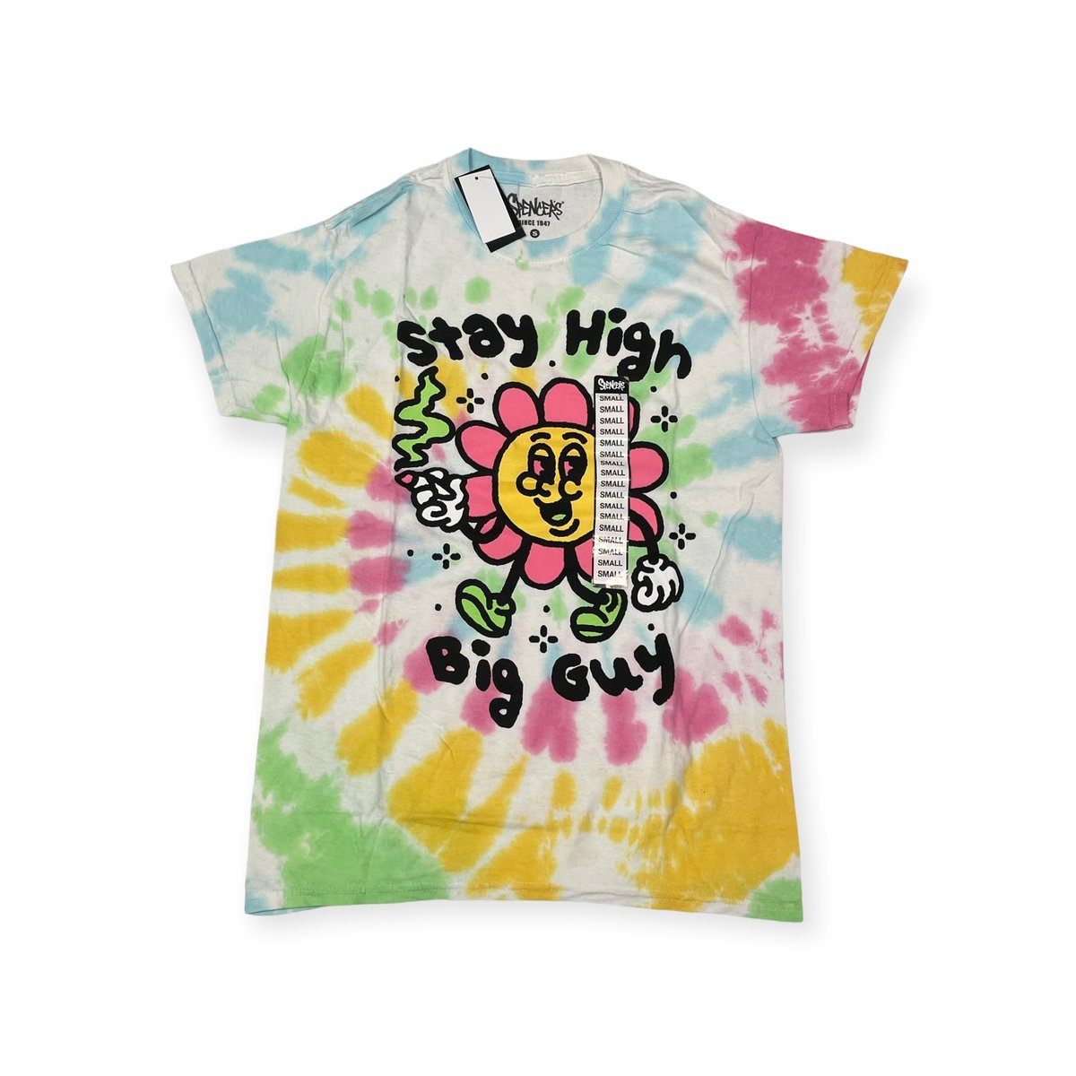 Koszulka T-shirt męski Spencer's nadruk napisy S