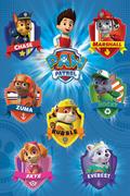 Plakaty - Paw Patrol Czarny Maxi Plakaty, drewno, wielokolorowy PP33832 - miniaturka - grafika 1