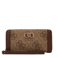 Portfele - Portfel Guess Karnilla Logo Slg SWOS99 01146 Brązowy - miniaturka - grafika 1