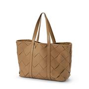 Torby i organizery dla mam - Elodie Details, Caramel Brown, Torba dla mamy Braided - miniaturka - grafika 1