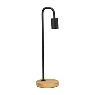 Lampy stojące - Relaxdays A + + to E lampa stołowa, metalowa, 40 W, E27, 15 x 15 x 50 cm, czarny, 15  x  15  x  50 cm 10020671_46 - miniaturka - grafika 1