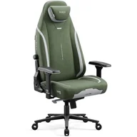 Fotele gamingowe - DIABLO Fotel Gamingowy Obrotowy Materiałowy z Funkcją Chłodzenia X.EYE PRIME Normal Size, Zielony Gothic Green - miniaturka - grafika 1