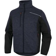 Odzież robocza - DELTA PLUS NAGOYA2 BLUZA Z SIATKI POLIESTROWEJ SOFTSHELL, Z POLIESTRU (94%) I ELASTANU (6%); GRANATOWO-CZARNY - miniaturka - grafika 1