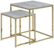 Ławy i stoliki kawowe - D2.Design Zestaw stolików kawowych Alisma 127101 - miniaturka - grafika 1