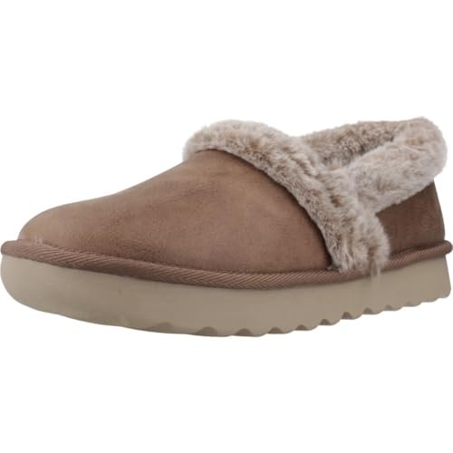 Skechers Damskie kapcie Cozy Up, brązowy (taupe), 38 EU