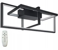 Lampy sufitowe - Lampa sufitowa Plafon Żyrandol ring Led 45W pilot Premium - miniaturka - grafika 1