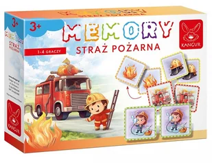 Memory Straż Pożarna Kangur - gra - Gry planszowe - miniaturka - grafika 1