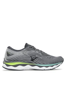 Mizuno Buty Wave Sky 6 J1GC2202 Szary - Buty sportowe męskie - miniaturka - grafika 1