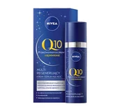 Serum do twarzy - Nivea Q10 Power przeciwzmarszczkowe serum regenerujące na noc 30ml - miniaturka - grafika 1