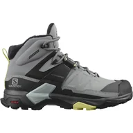 Buty trekkingowe damskie - Damskie Buty SALOMON X ULTRA 4 MID WINTER W L41365000 – Szary - miniaturka - grafika 1
