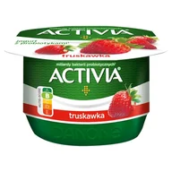 Kefiry, jogurty, maślanki - Activia Jogurt truskawka 120 g - miniaturka - grafika 1