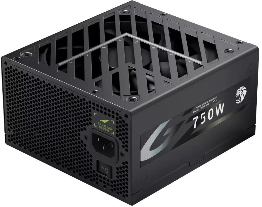GameMax Power Supply, 80 PLUS, Gold GZ 750G 750 W