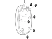 Gadżety dla graczy - Ślizgacze do y LEXIP MO42 V2 Ceramic - miniaturka - grafika 1