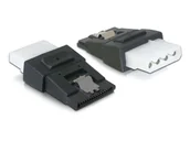 Kable komputerowe i do monitorów - Delock Adapter SATA POWER(+Clip)->MOLEX 4Pin 65046 - miniaturka - grafika 1