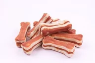 Przysmaki dla psów - Chico meat Chico Kość prasowana z kaczką 10cm 500g - miniaturka - grafika 1