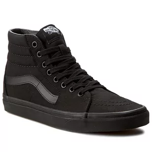 Vans Sneakersy Sk8-Hi VN000TS9BJ4 Black/Black/Black - Trampki damskie - miniaturka - grafika 1