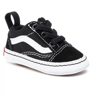 Sneakersy VANS - Old Skool Crib VN0A3U8K6BT1  Black/True White Sneakersy VANS - Old Skool Crib VN0A3U8K6BT1  Black/True White - Sneakersy damskie - miniaturka - grafika 1