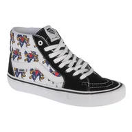 Trampki męskie - Buty Vans Skate Wolf Sk8 Hi Pro VN0A45JD11Z czarne - miniaturka - grafika 1