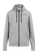 Bluzy męskie - Hootomi męska bluza z kapturem, duże rozmiary, szara, M, szary, M - miniaturka - grafika 1