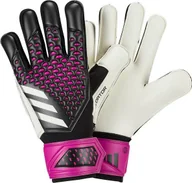 Piłka nożna - Rękawice bramkarskie adidas Predator Match czarno-różowo-białe HN3338-8 - miniaturka - grafika 1
