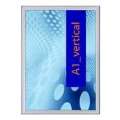 Systemy ekspozycyjne i znaki informacyjne - Zatrzaskowe ramy plakatowe, wodoodporne - miniaturka - grafika 1