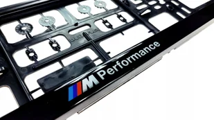 Ramka Pod Tablice Rejestracyjną Bmw M-performance Żel - Akcesoria motoryzacyjne - miniaturka - grafika 1