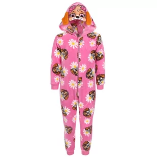 Psi Patrol Skye Różowa, polarowa piżama jednoczęściowa, dziecięce onesie z kapturem, OEKO-TEX 3-4 lat 98-104 cm - Moda i Uroda OUTLET - miniaturka - grafika 1