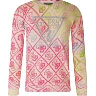 Bluzy dla dziewczynek - Guess Bluza | Regular Fit - miniaturka - grafika 1