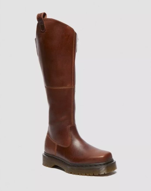 Dr.Martens Amaayah Knee High Leather Boots Rozmiar 40
