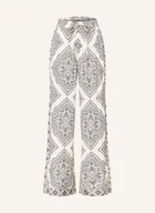 Spodnie sportowe damskie - Only Spodnie Marlena Z Satyny schwarz - ONLY - miniaturka - grafika 1