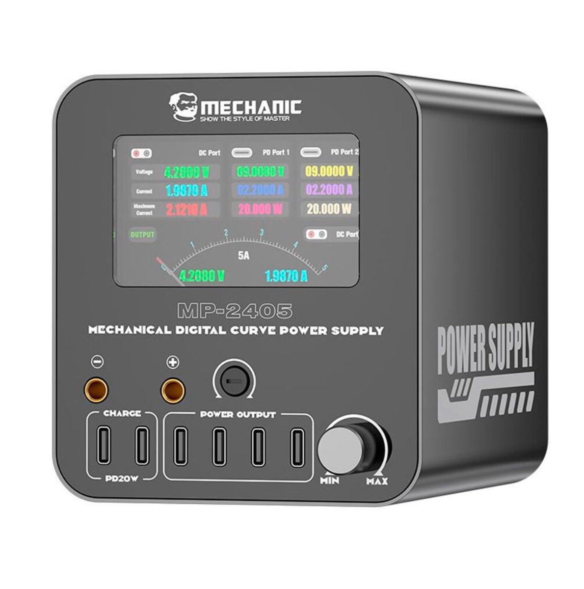 MECHANIC MP-2405 zasilacz laboratoryjny DC 24V 5A