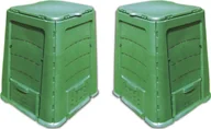 Kompostowniki - Ekobat Kompostownik Termo 600 l zielony - miniaturka - grafika 1