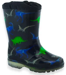 Chłopięce kalosze Wojtyłko 5057C Dinozaur - Buty dla chłopców - miniaturka - grafika 1