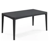 Stoły ogrodowe - Rojaplast stół ogrodowy Girona grafitowo szary - miniaturka - grafika 1