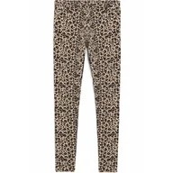 Spodnie sportowe damskie - Damskie legginsy Essentials ze zwierzęcym nadrukiem PUMA Toasted Almond Beige - miniaturka - grafika 1