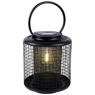 Lampa Lampka Ogrodowa Lampion Solarny 17X17X22 Cm - Lampy ogrodowe - miniaturka - grafika 1