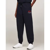 Dresy damskie - Tommy Hilfiger Spodnie dresowe VARSITY | Regular Fit - miniaturka - grafika 1