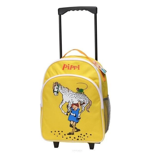 Walizka na kółkach Pippi żółta